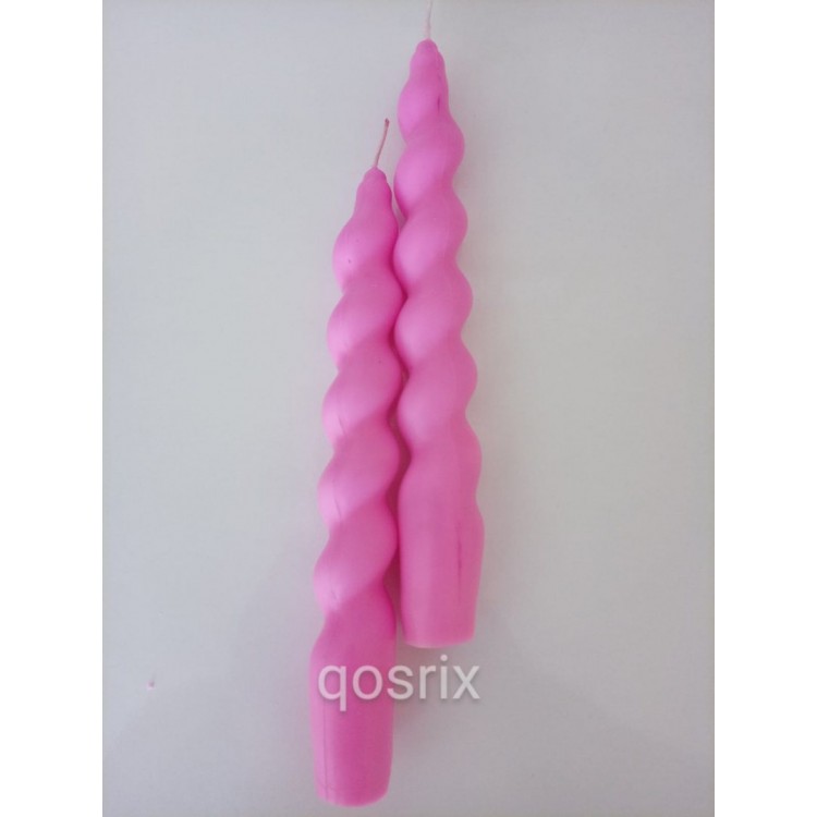 20'li Pembe Toptan Şamdan Mumu 20'li Pembe Toptan Şamdan Mumu