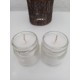 2'li Cam Kavanoz Doğal Kokulu Soya Aromaterapi Mumu - 40 cc 2'li Cam Kavanoz Doğal Kokulu Soya Aromaterapi Mumu - 40 cc