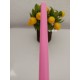 Pudra Pembe Şamdan Soya Mumu