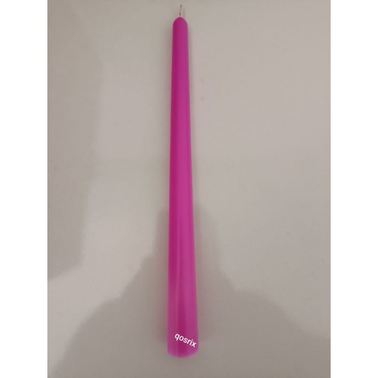 Açık Pembe Şamdan Soya Mumu Açık Pembe Şamdan Soya Mumu