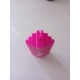 Pembe Fuşya Doğal Kokulu Sütun Geometrik şekil Kule Mum Pembe Fuşya Doğal Kokulu Sütun Geometrik şekil Kule Mum