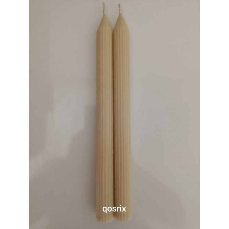 qosrix 2'li Krem Şamdan Soya Mumu 1. Kalite Soya Doğal qosrix 2'li Krem Şamdan Soya Mumu 1. Kalite Soya Doğal