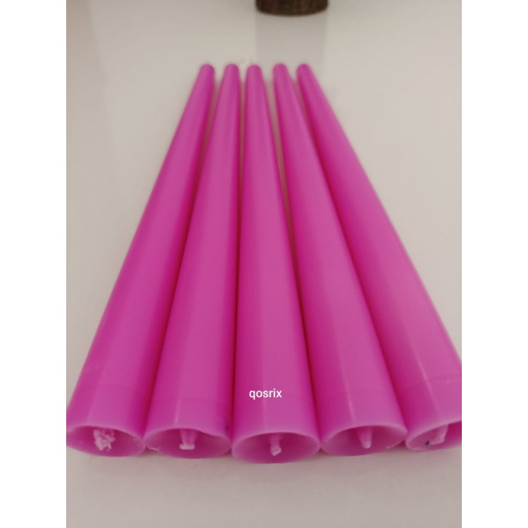 qosrix 5'li Açık Pembe Şamdan Soya Mumu 1. Kalite Soya Doğal qosrix 5'li Açık Pembe Şamdan Soya Mumu 1. Kalite Soya Doğal