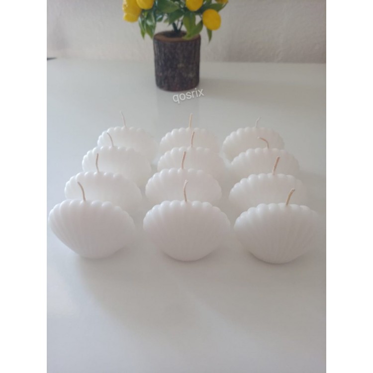 qosrix 12'li Beyaz Mini Istiridye Deniz Kabuğu 1. Kalite Soya qosrix 12'li Beyaz Mini Istiridye Deniz Kabuğu 1. Kalite Soya