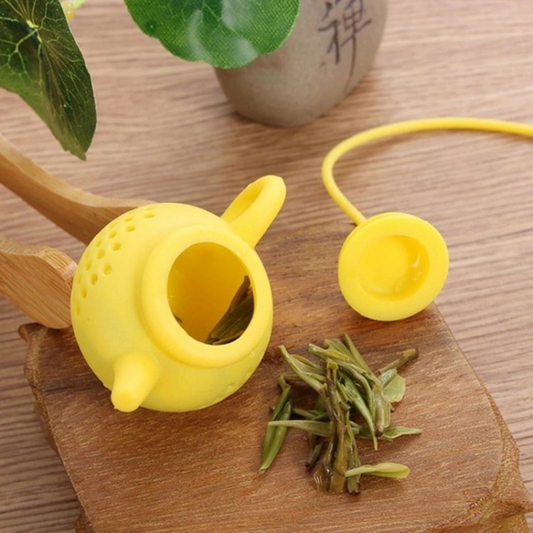 Çaydanlık Tasarımlı Çay Demleme Süzgeci Çaydanlık Tasarımlı Çay Demleme Süzgeci